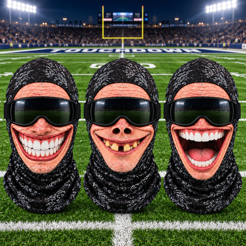 Funny 3D Face Ski Mask
